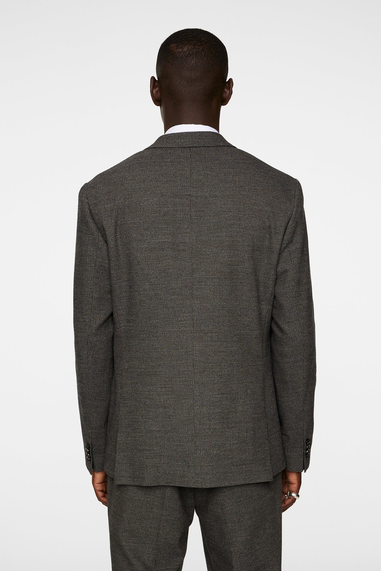 Men | Elton U 2 Tone Blazer | Bitter Chocolate