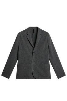 Jack Crinkled Wool Blazer in Black by J.Lindeberg
