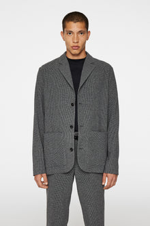 Men | Jack Crinkled Wool Blazer | Black