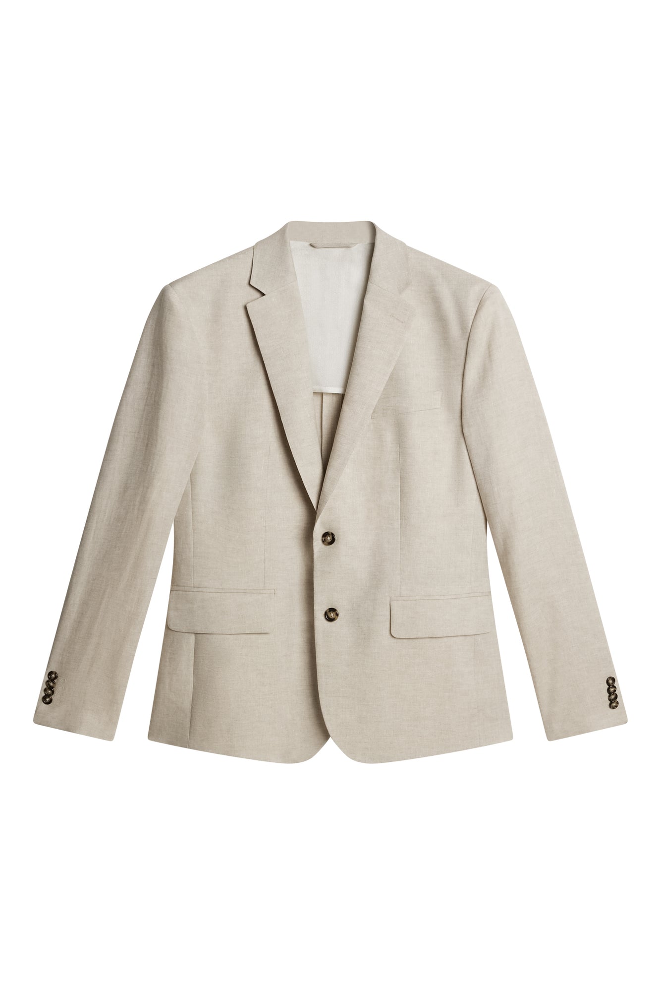 Elton U Super Linen Blazer in Moonbeam by J.Lindeberg