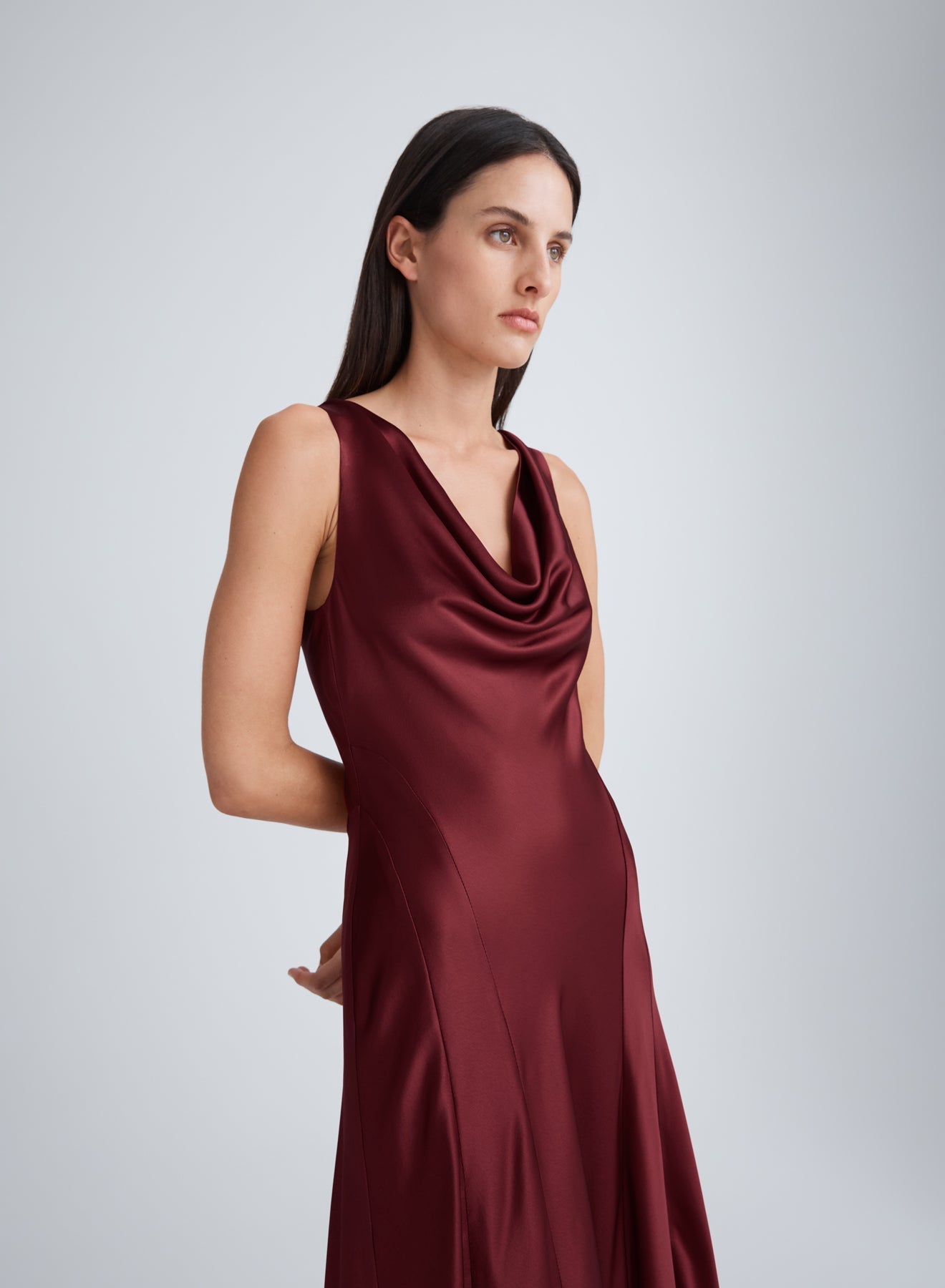 Gabrielle Dress | Wine
