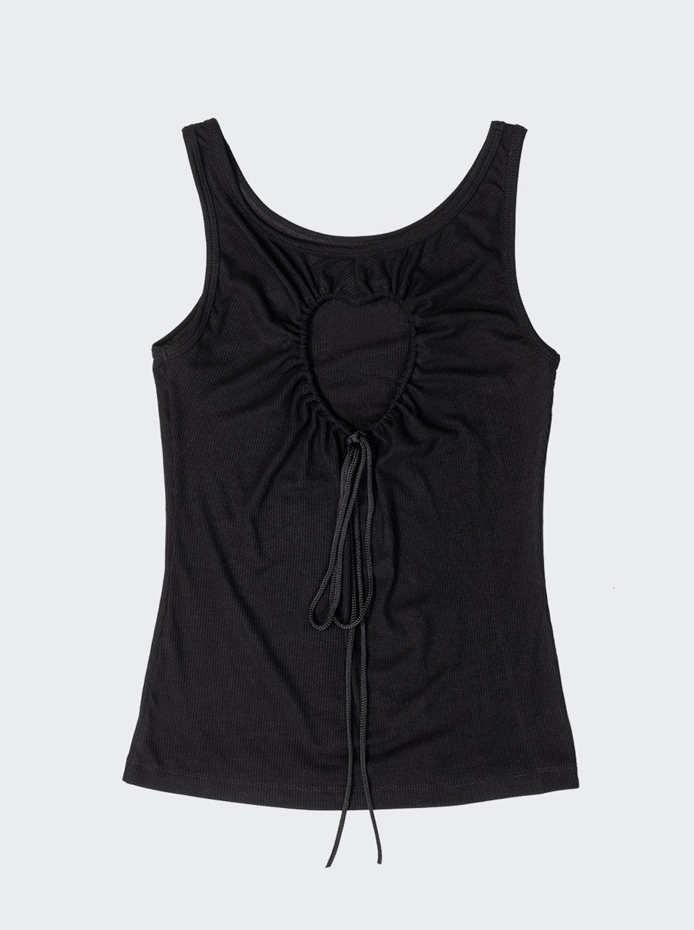 Women | Natasha Zinko | Heart Tank Top | Black