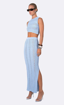 Jasmine Crop | Baby Blue