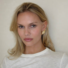 Wing Statement Earrings | Gold Plated