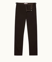 Fallon Stretch-Cotton Tailored Fit Stretch-Cotton Trousers | Truffle