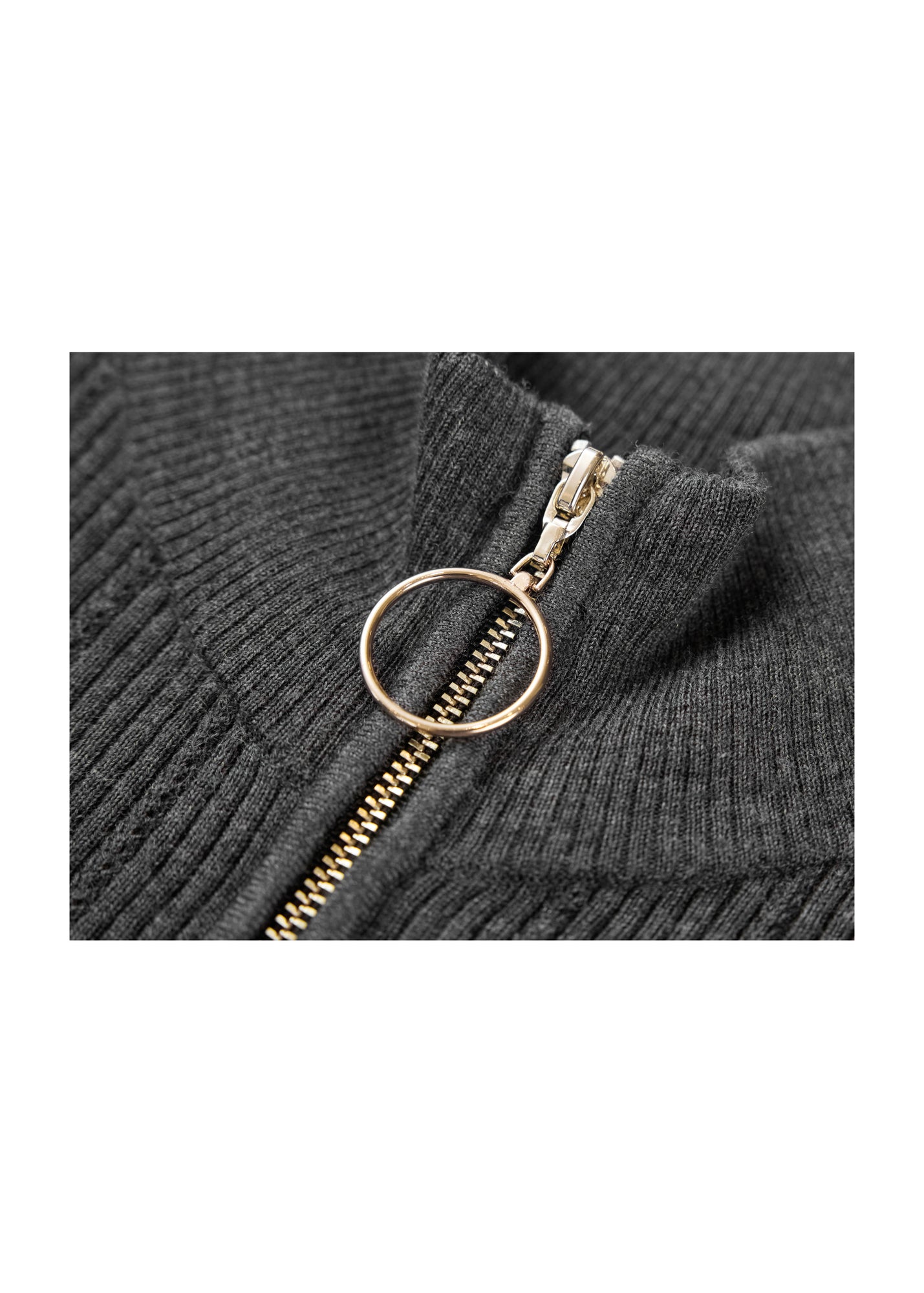 Fitted Top | Dark Grey