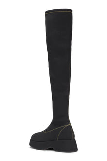Flatform Over the Knee Boots | Black