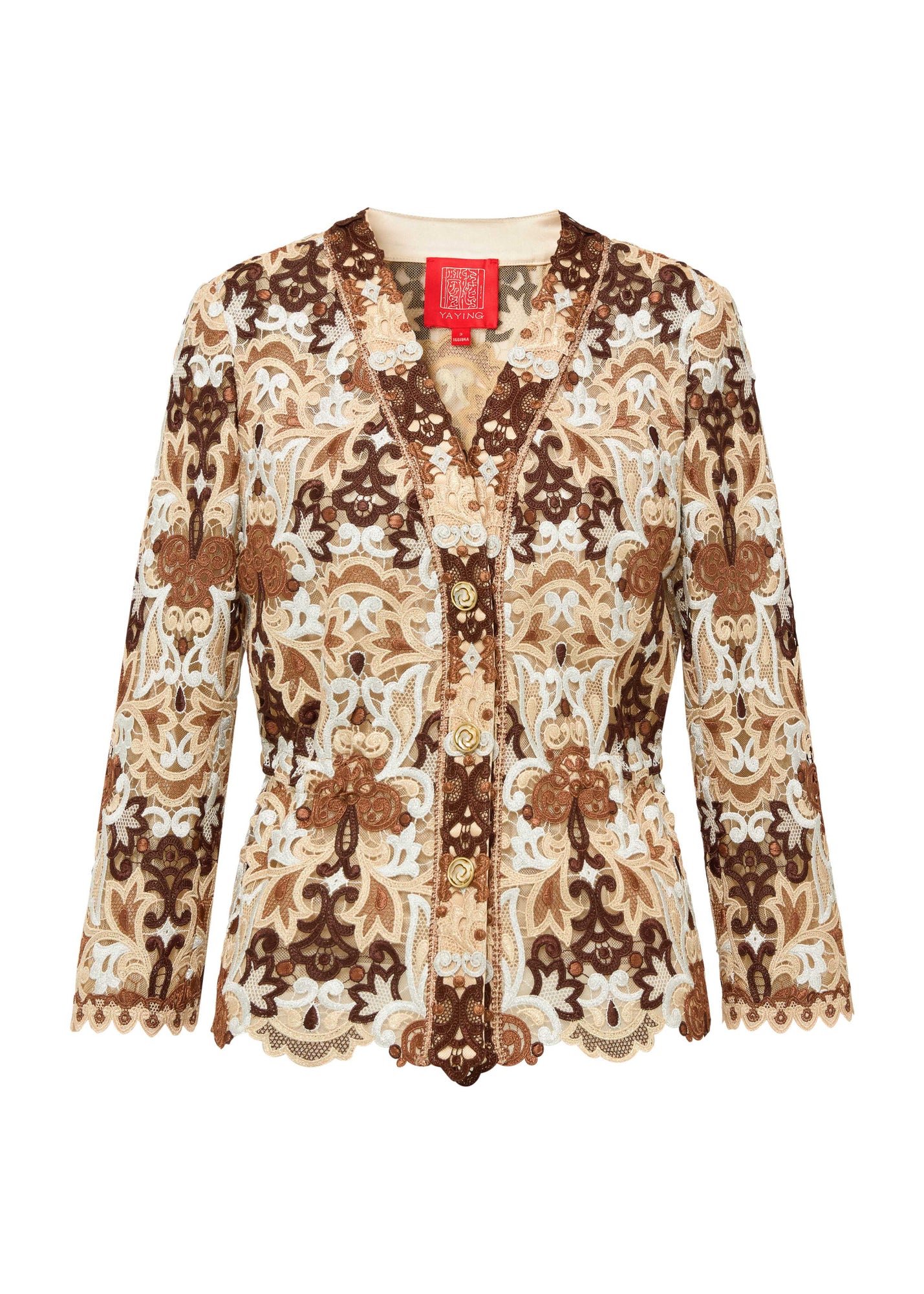 Floral Blouse | Brown