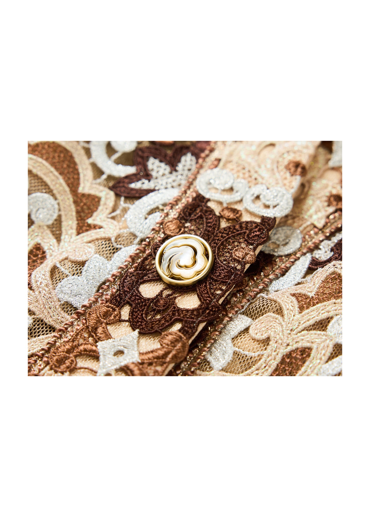 Floral Blouse | Brown
