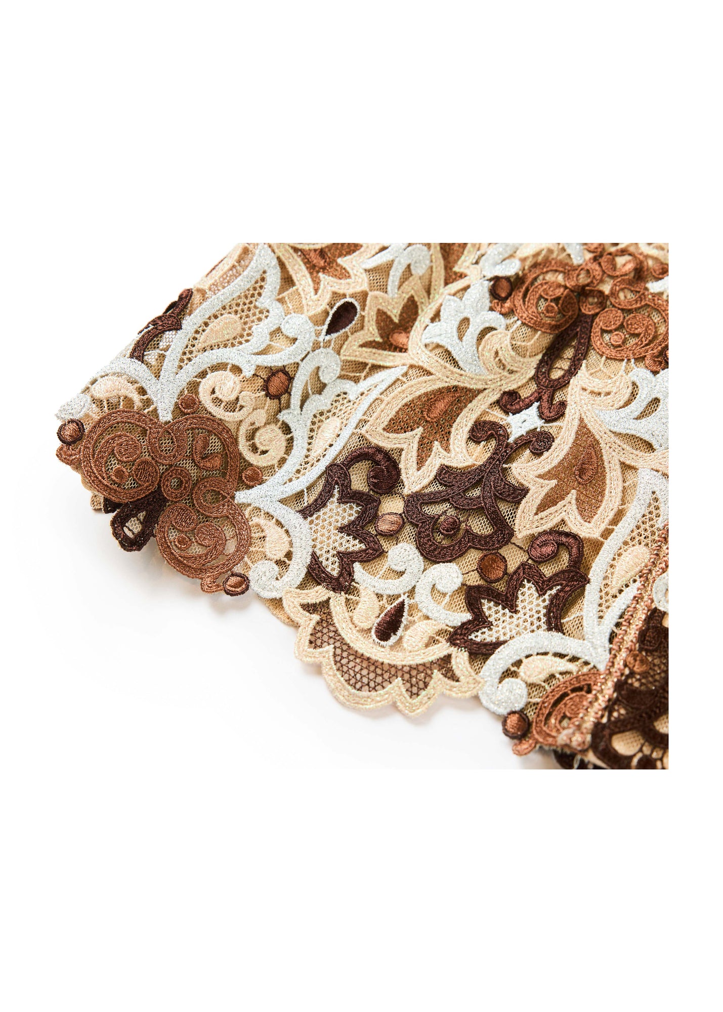 Floral Blouse | Brown