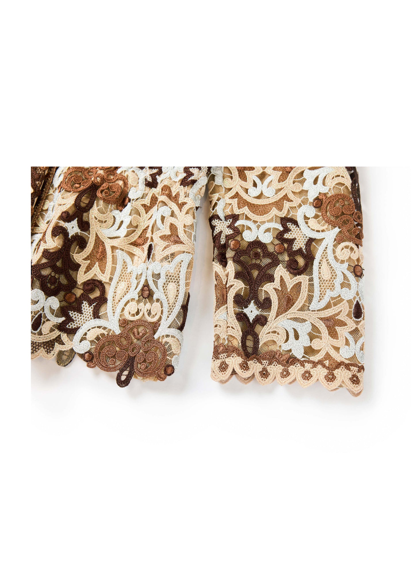 Floral Blouse | Brown