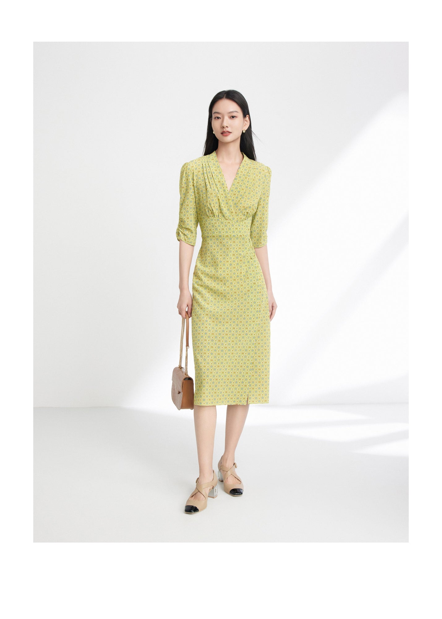 Floral Dress | Green