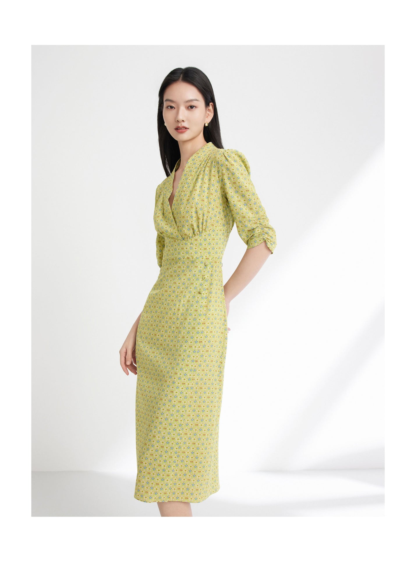 Floral Dress | Green