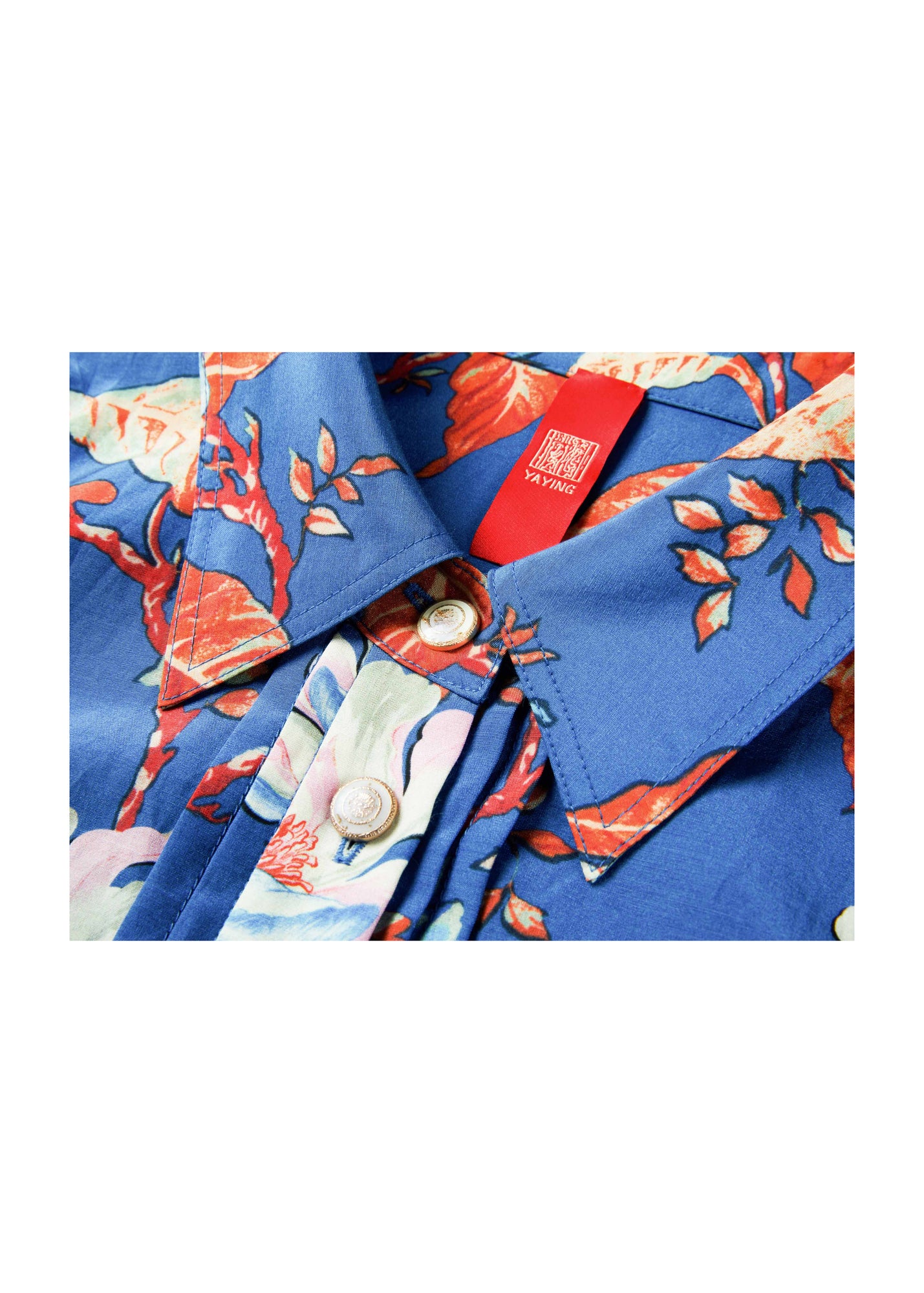 Floral Shirt | Blue