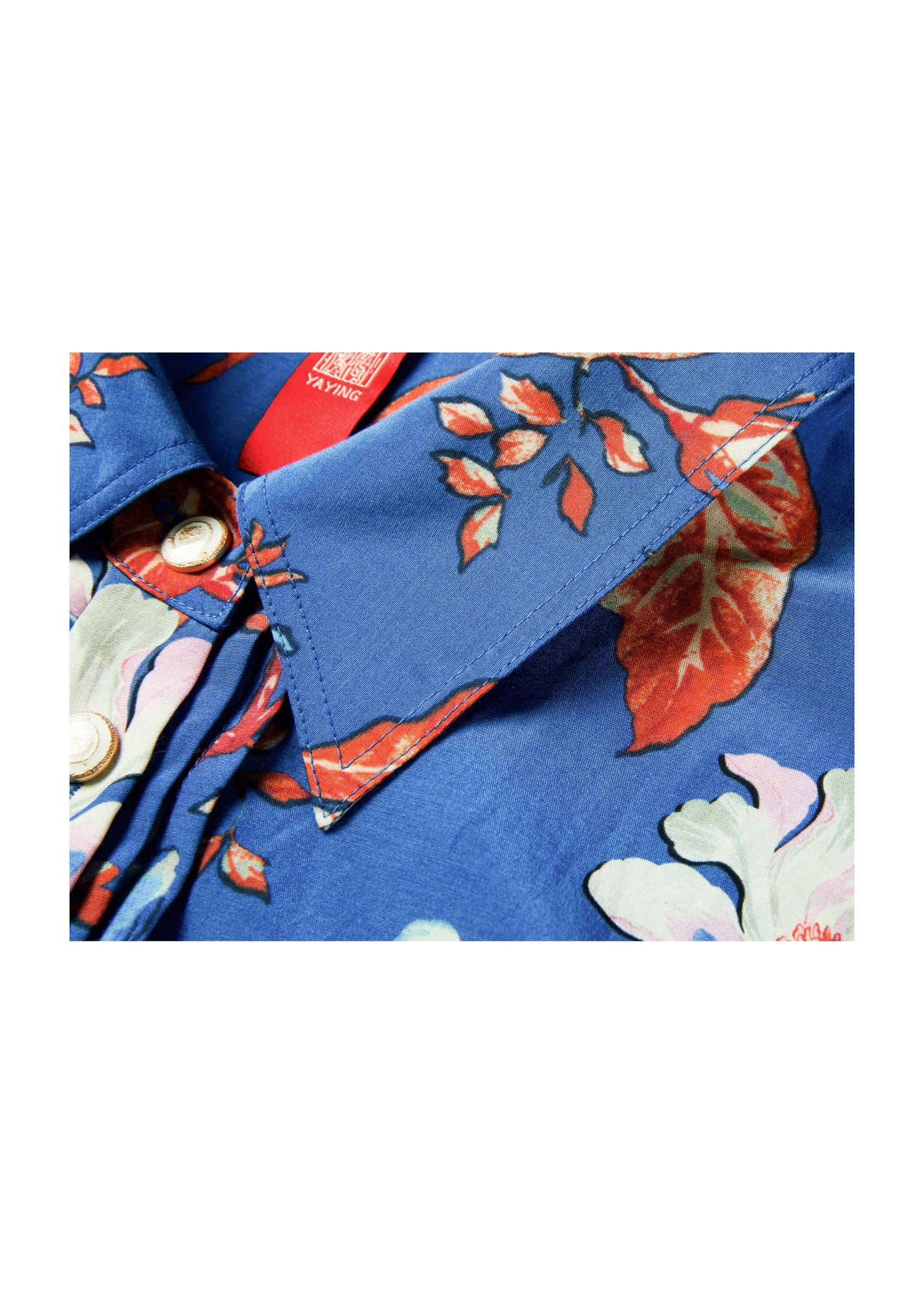 Floral Shirt | Blue