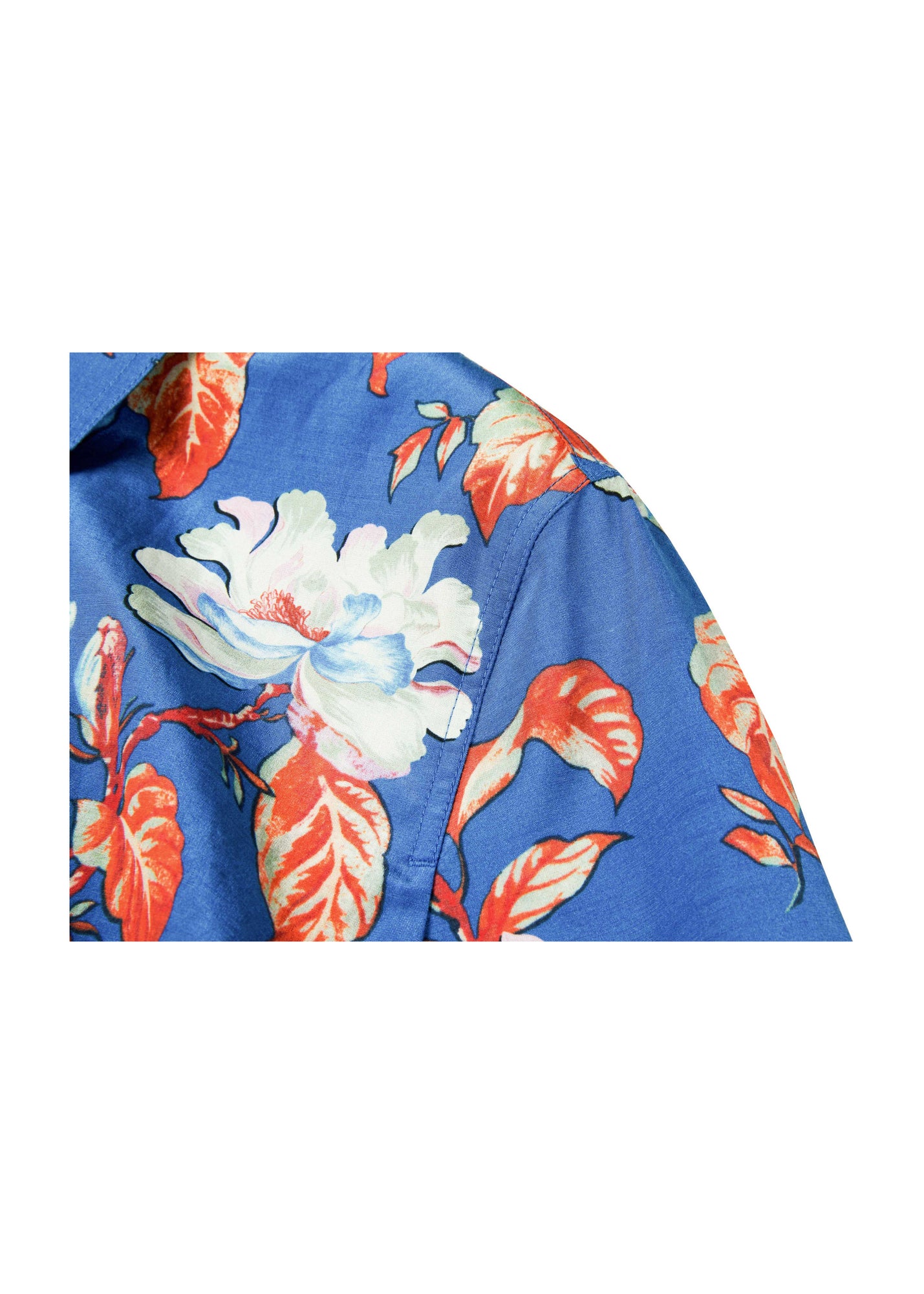 Floral Shirt | Blue