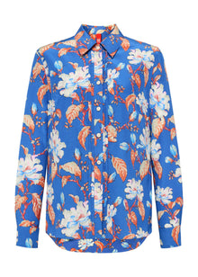 Floral Shirt | Blue