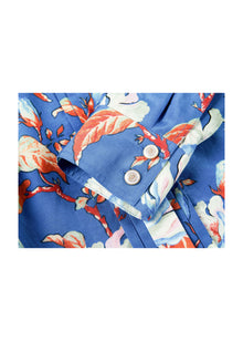 Floral Shirt | Blue