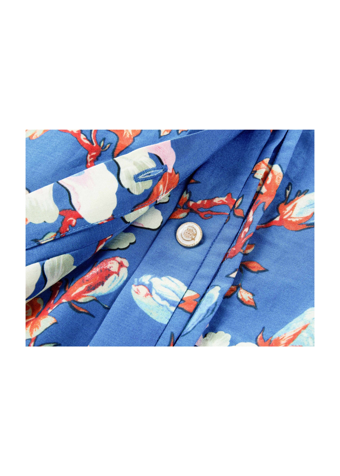 Floral Shirt | Blue