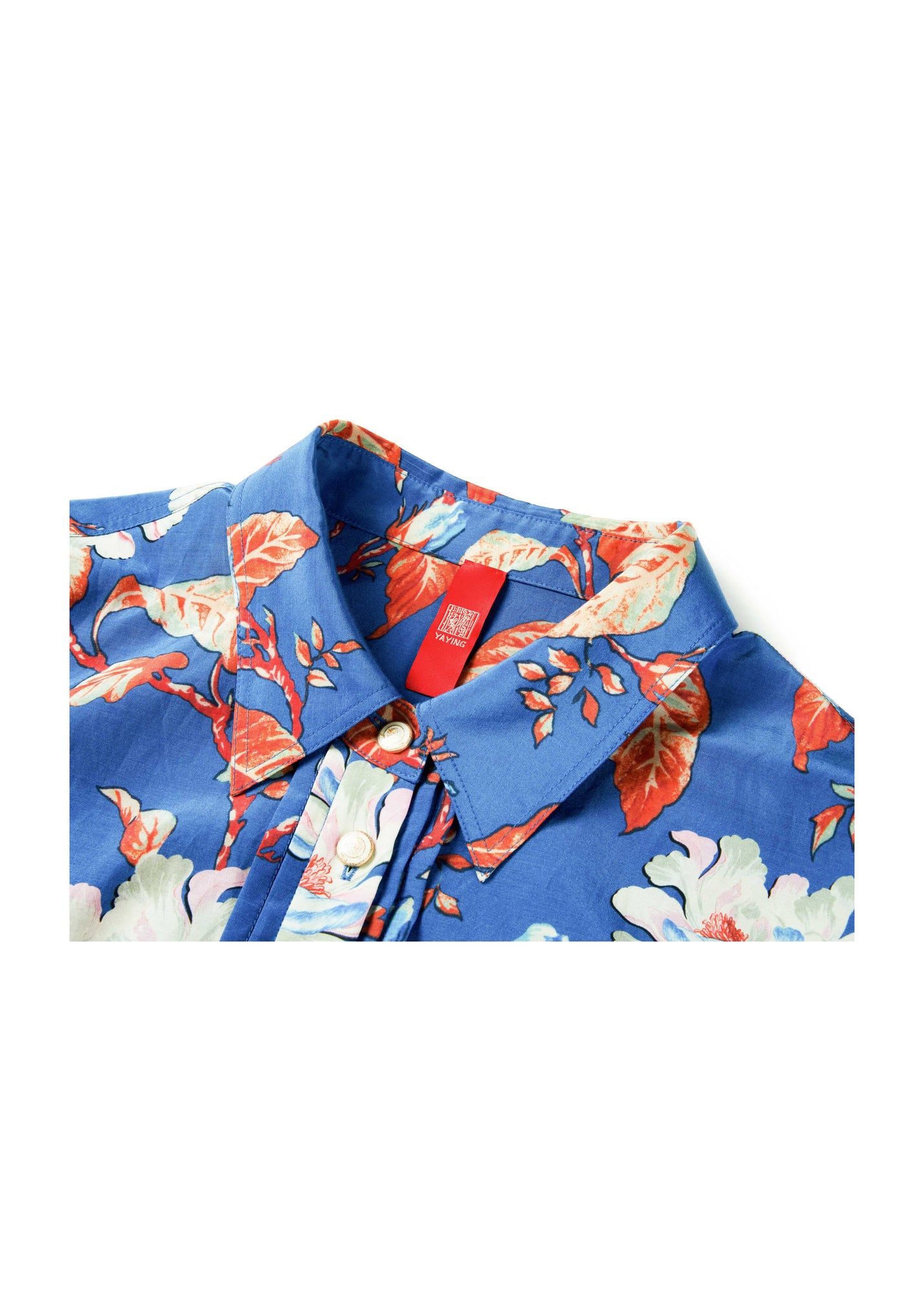 Floral Shirt | Blue
