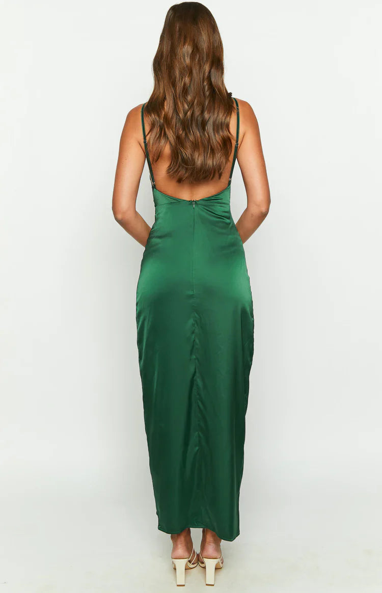 Freesia Formal Maxi Dress | Emerald