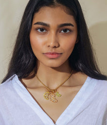 Citrus Slice Charm Trio Pendant Set - Loren Hope