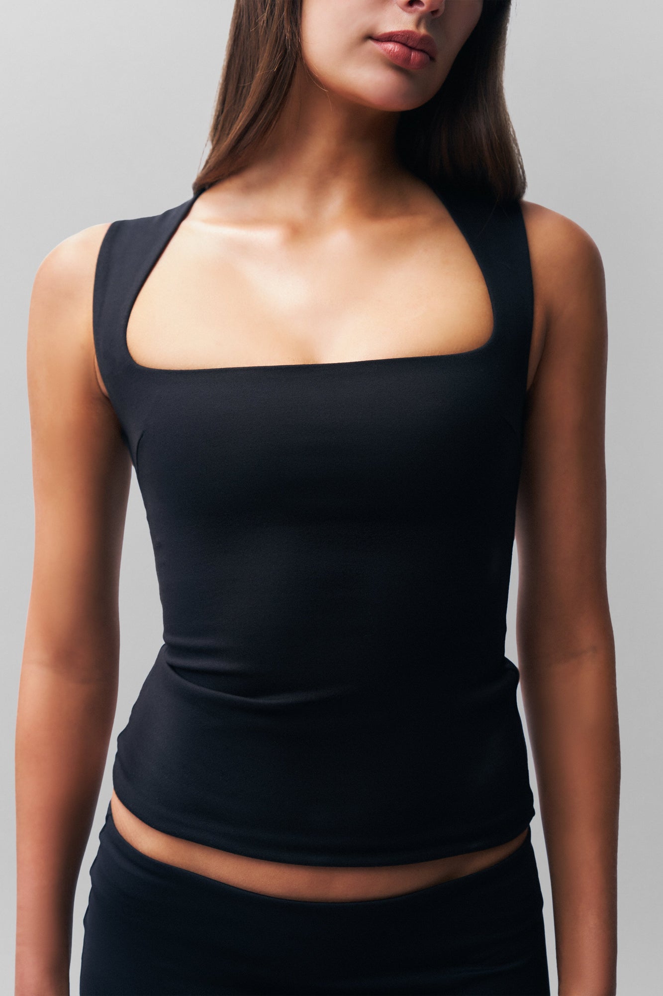 Womens | Full Length Celestial Top | Black