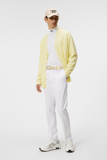 Men | Lucas Knitted Cardigan | Wax Yellow