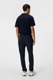 Men | Lear Knitted Shirt | JL Navy