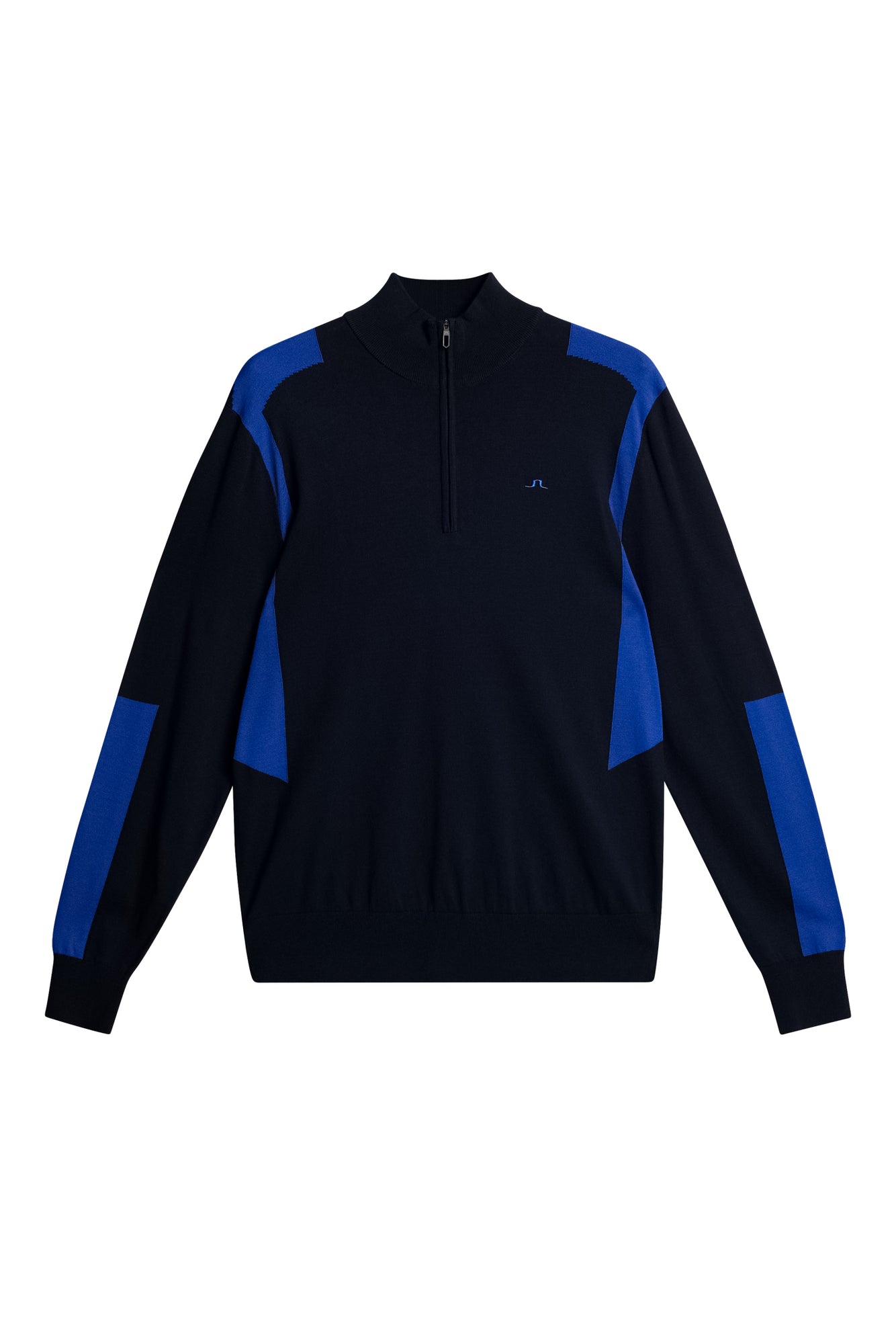 Kendrick Knitted Zip Sweater in JL Navy by J.Lindeberg