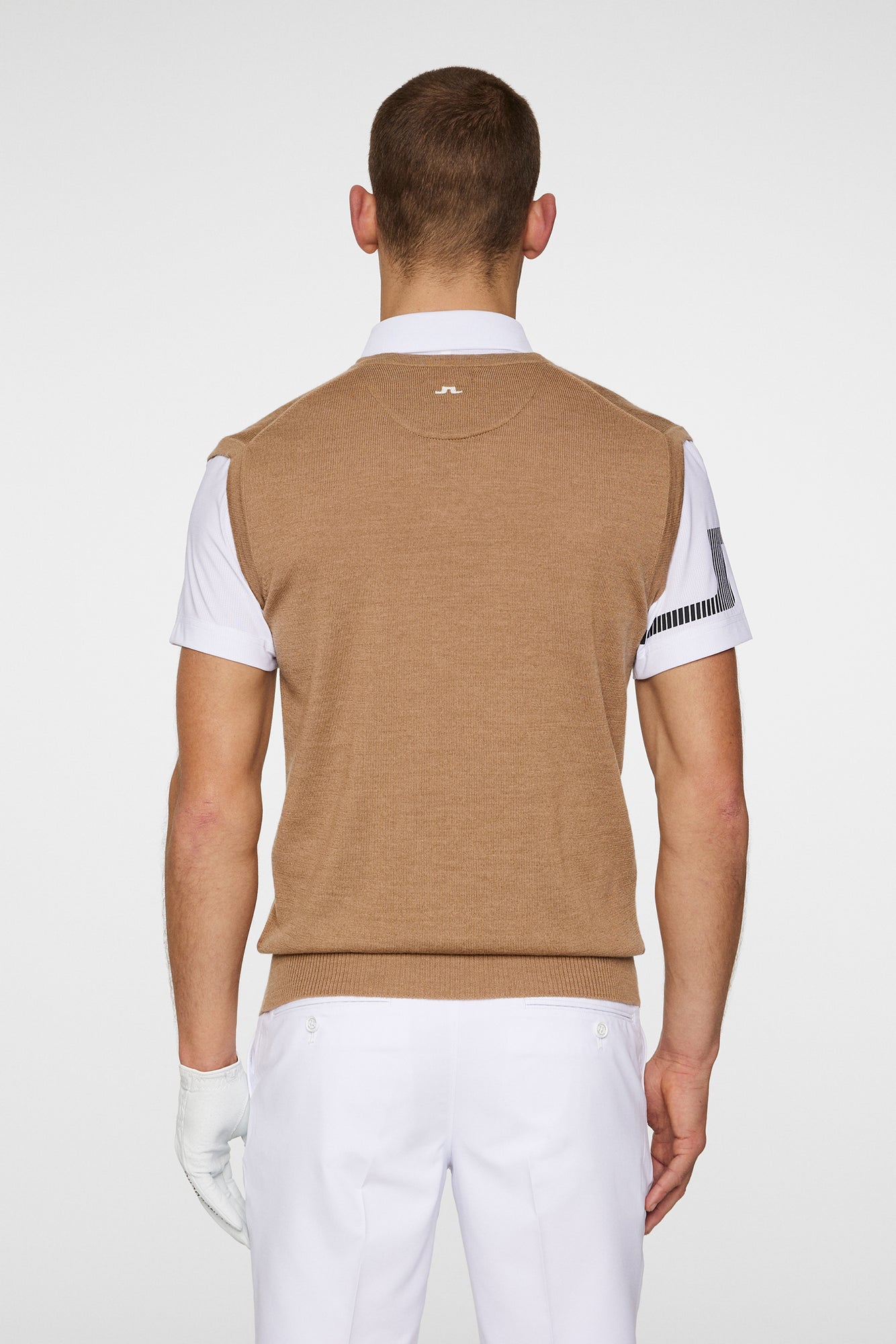 Men | Liam Knitted Vest | Tigers Eye