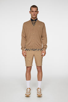 Men | Lucas Knitted Cardigan | Tigers Eye