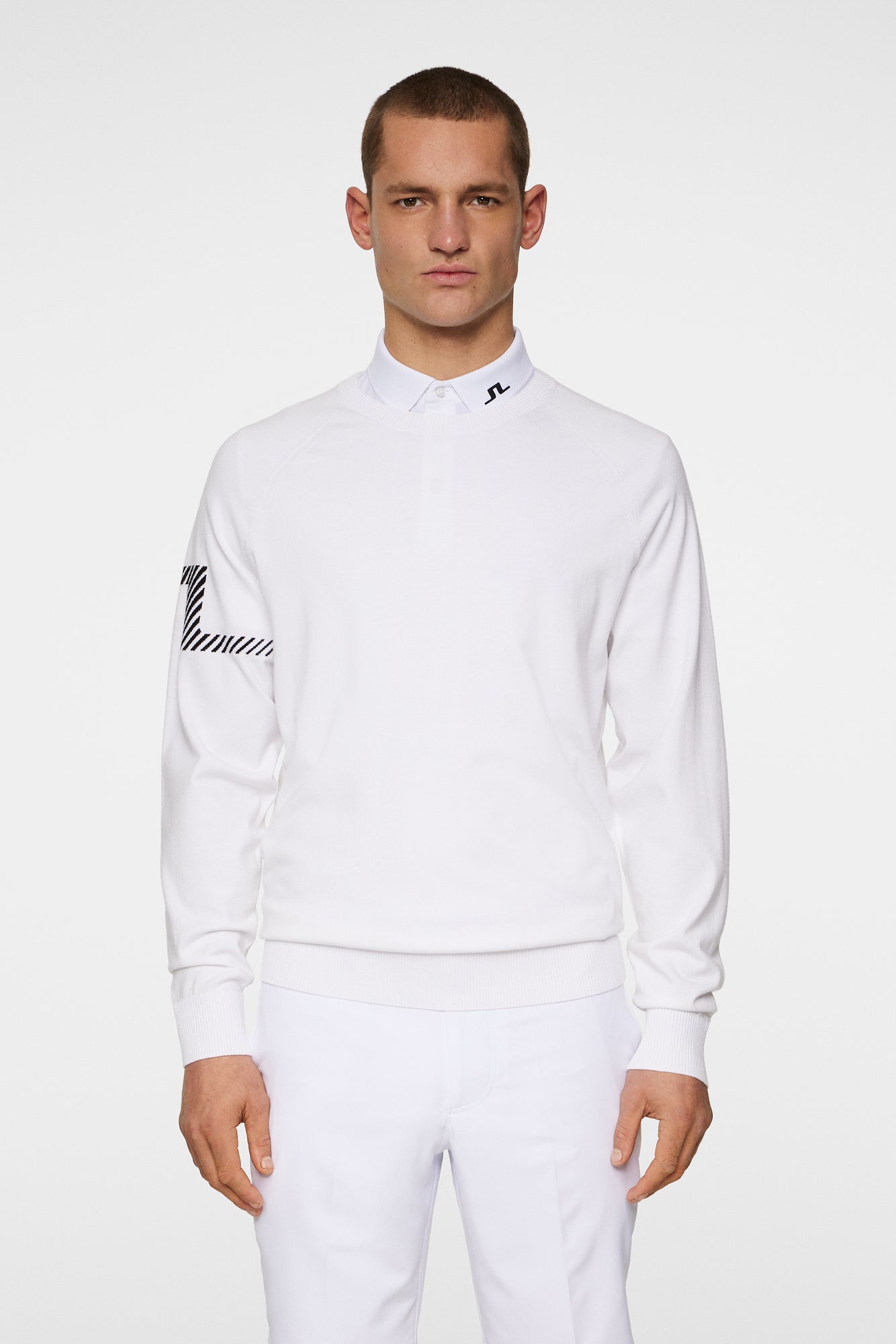 Men | Heath Knitted Sweater | White