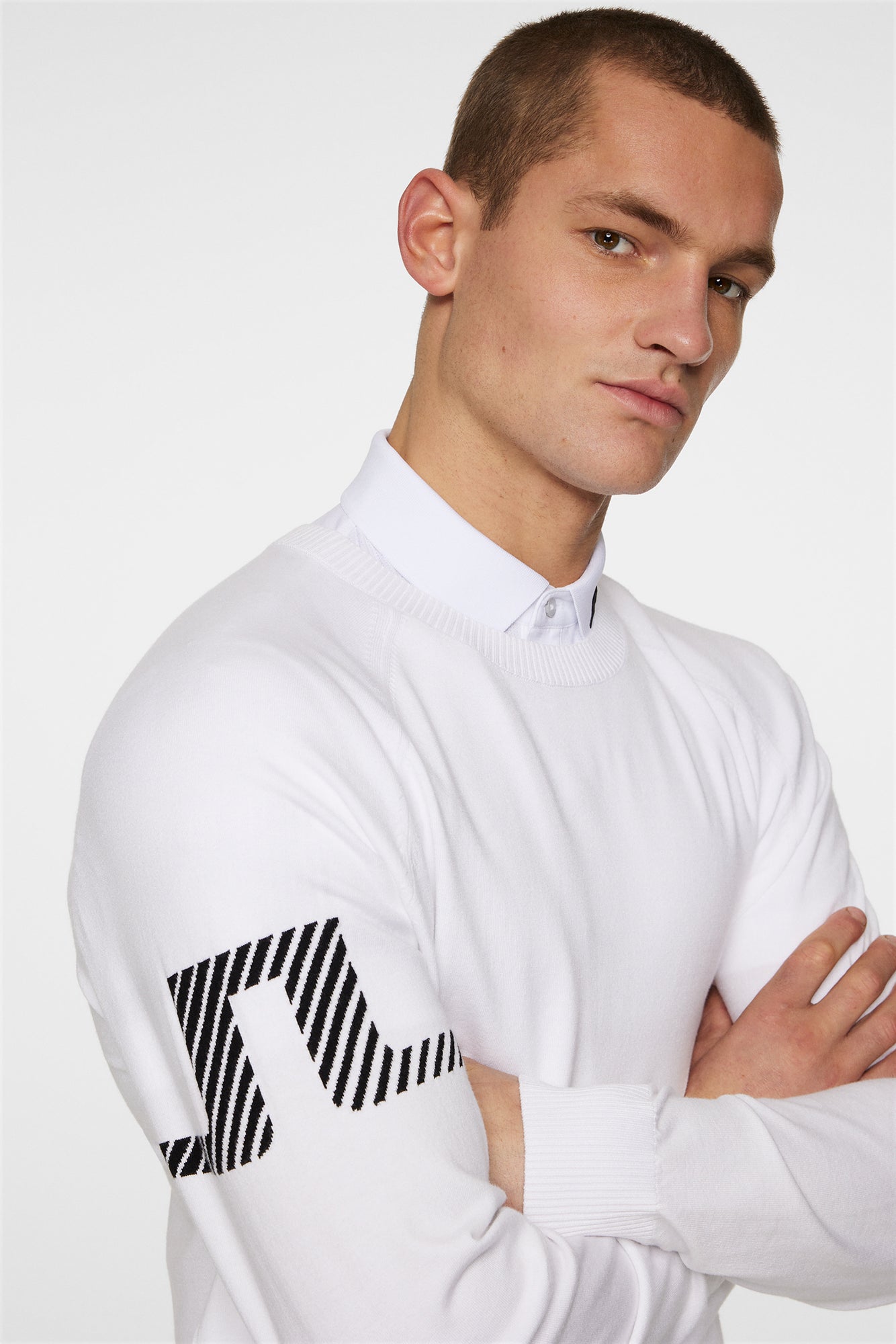 Men | Heath Knitted Sweater | White