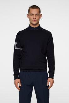 Men | Heath Knitted Sweater | JL Navy