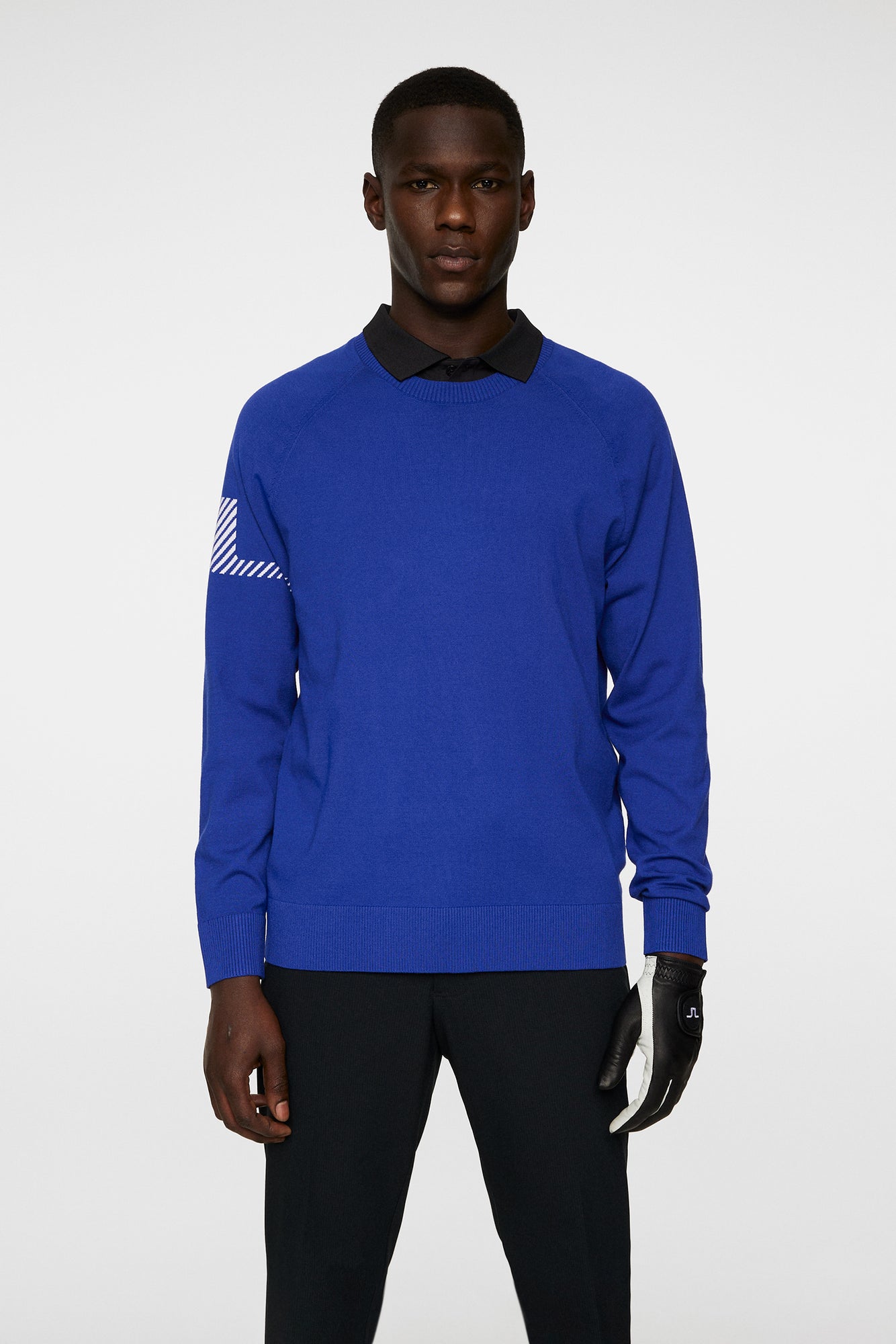 Men | Heath Knitted Sweater | Clematis Blue