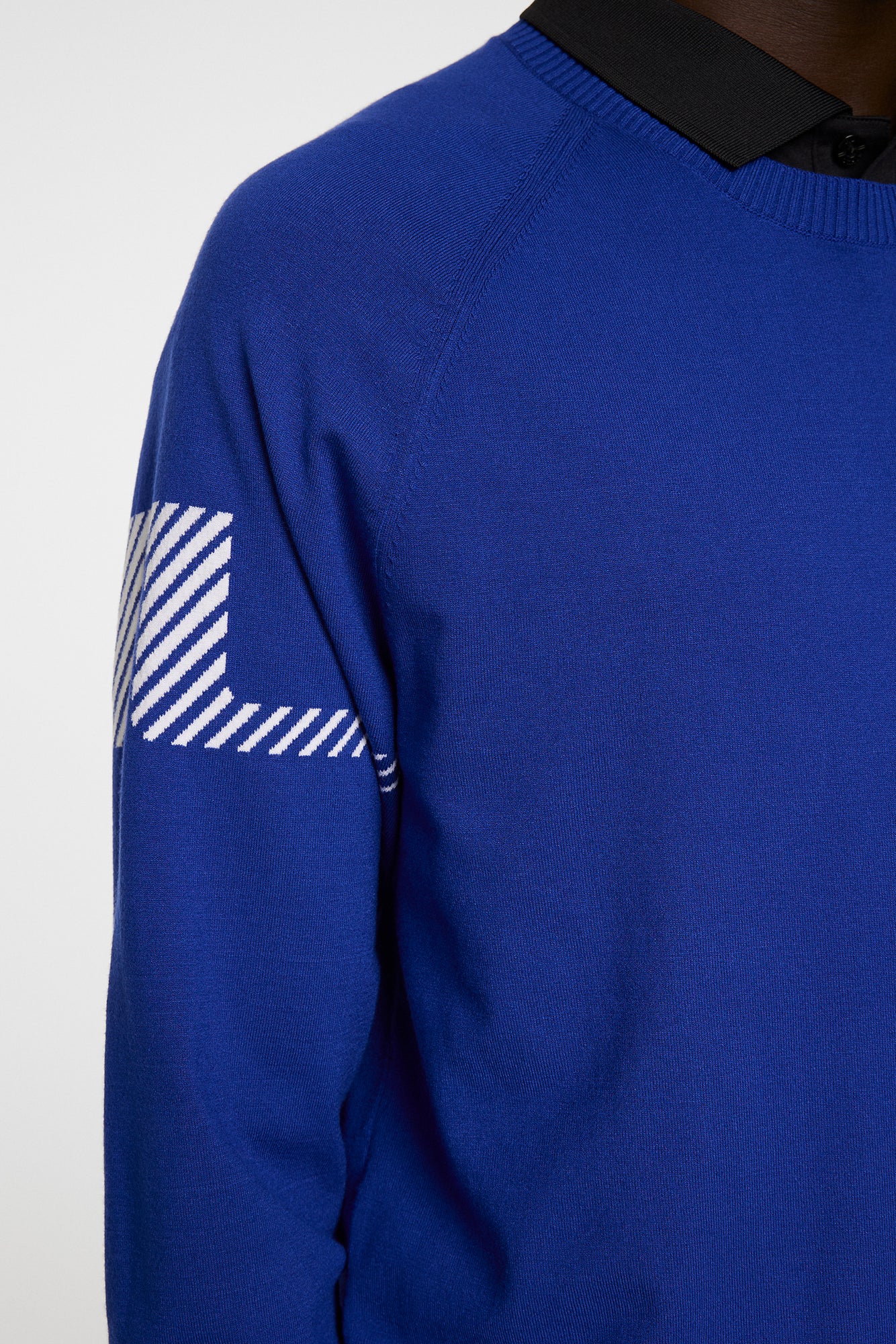 Men | Heath Knitted Sweater | Clematis Blue