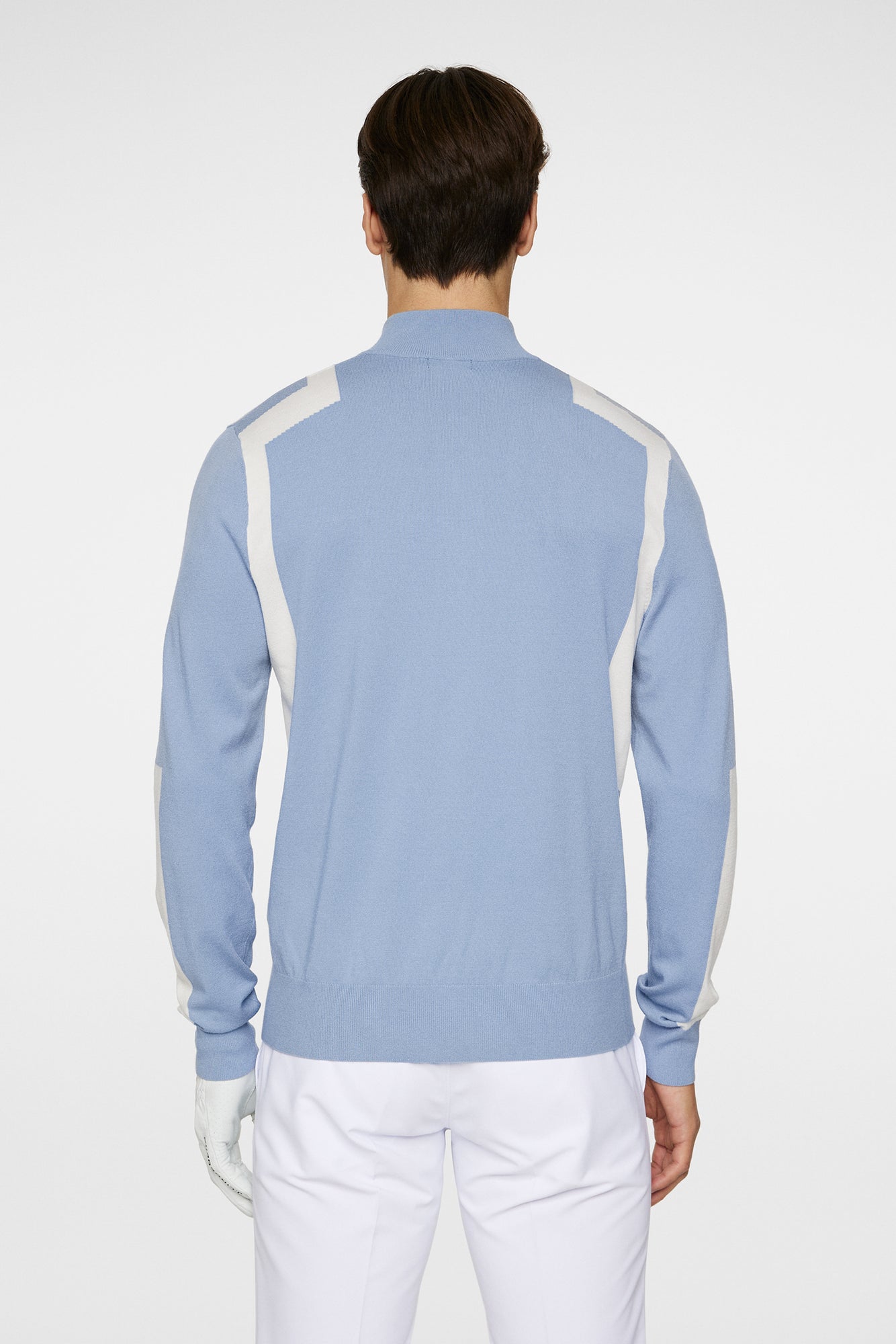 Men | Kendrick Knitted Zip Sweater | Rain Washed