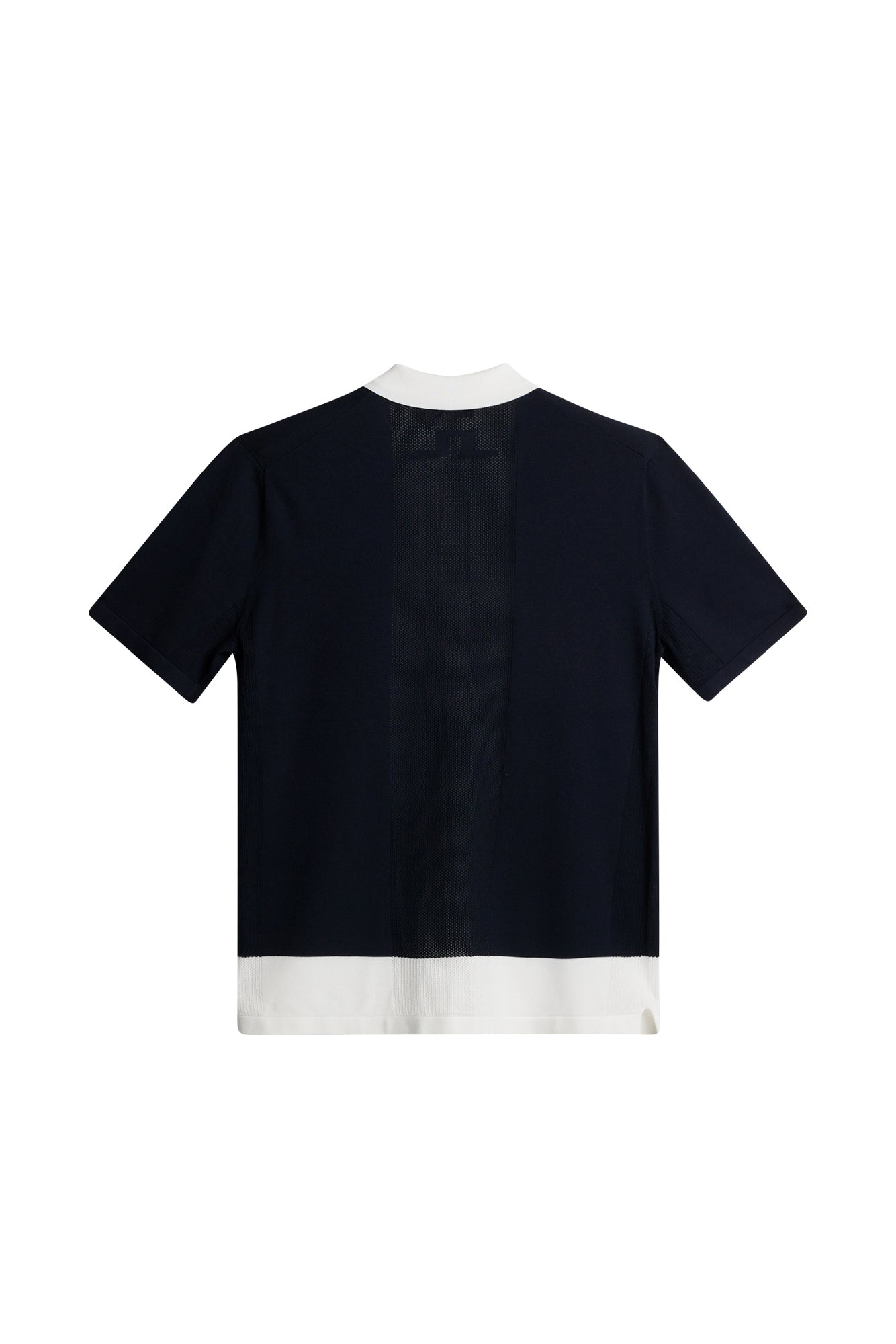 Men | Rue Knitted Polo Shirt | JL Navy