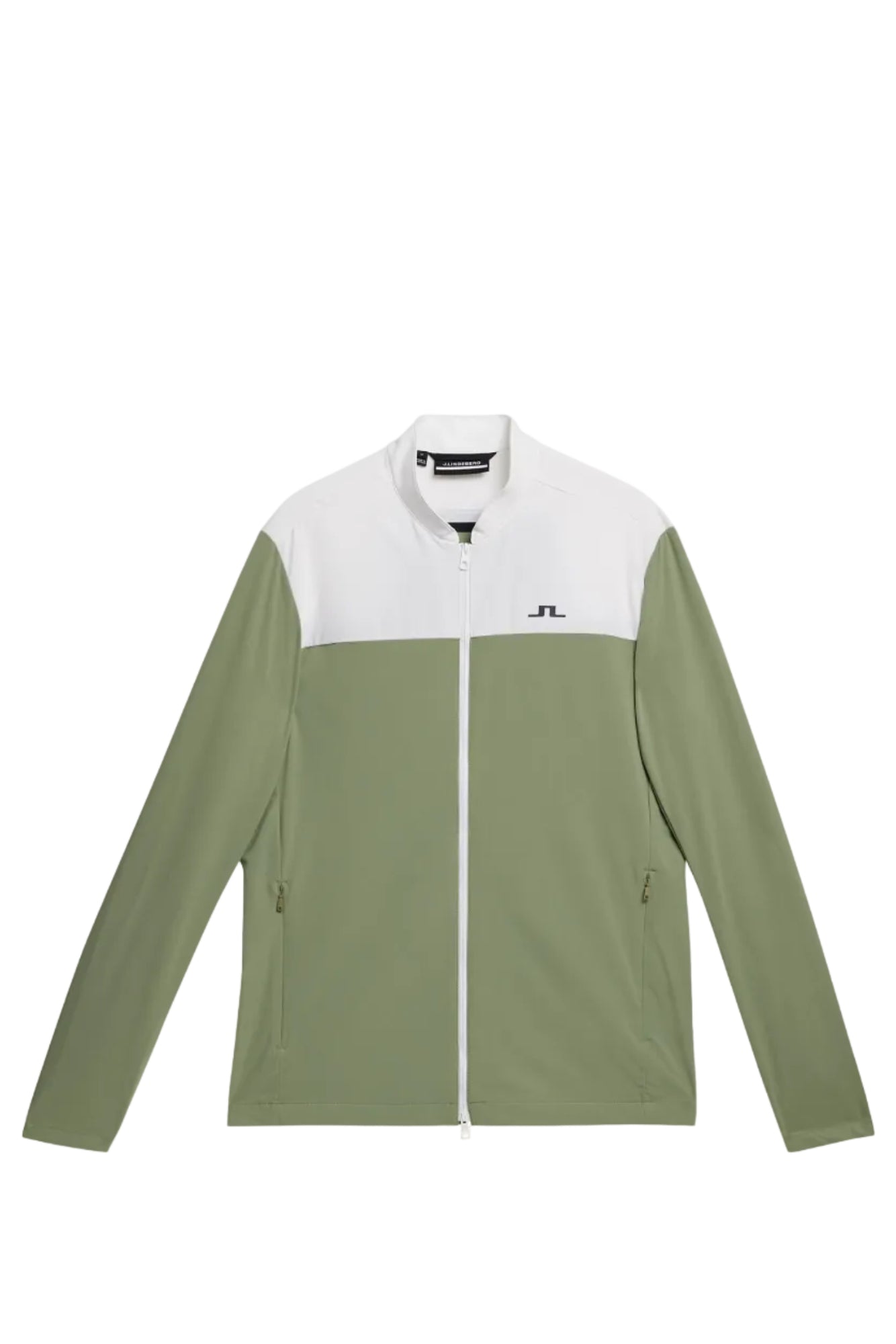 Jeff Hybrid Jacket in Oil Green by J.Lindeberg