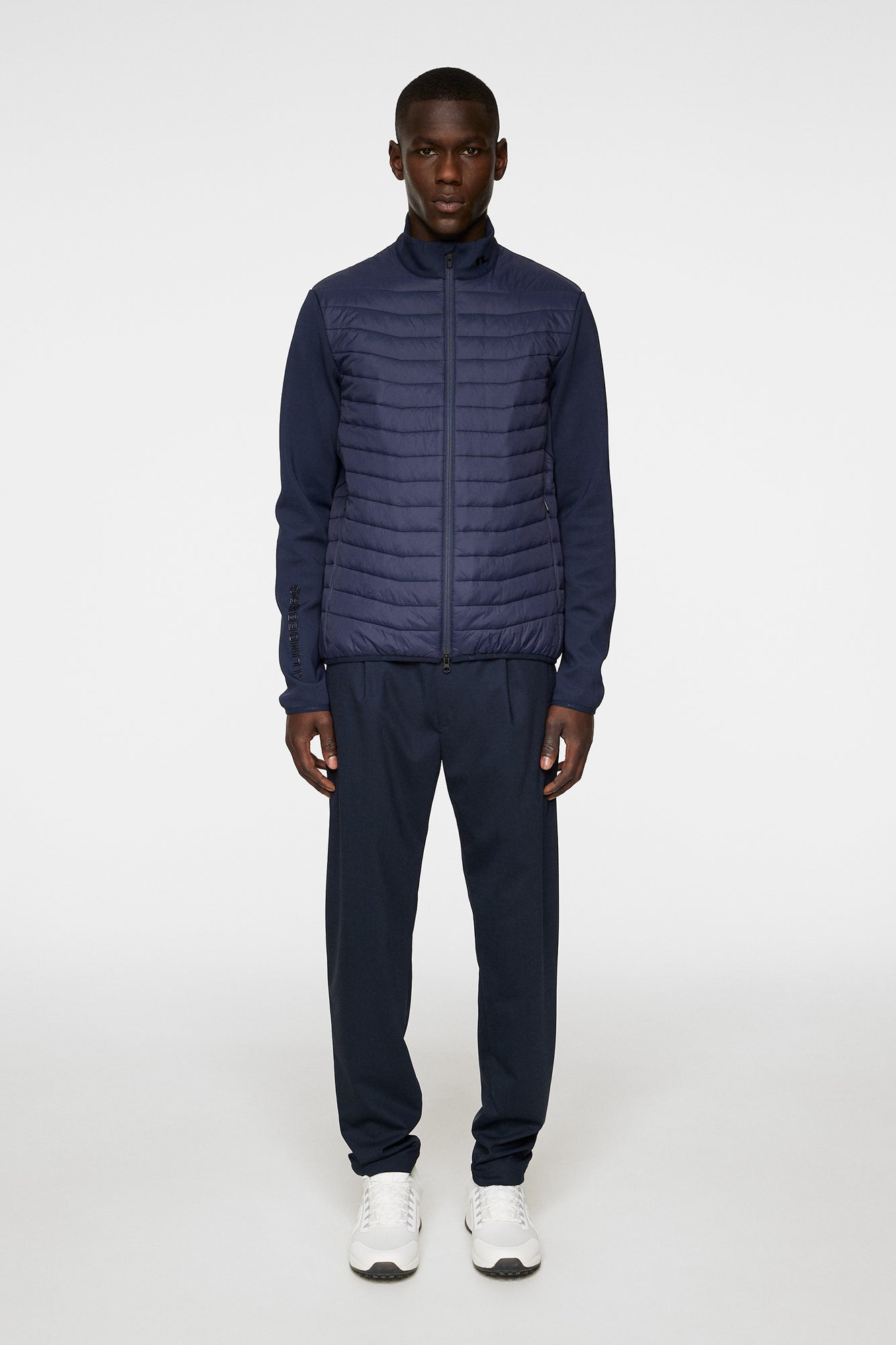 Men | Holden Quilt Hybrid Jacket | JL Navy