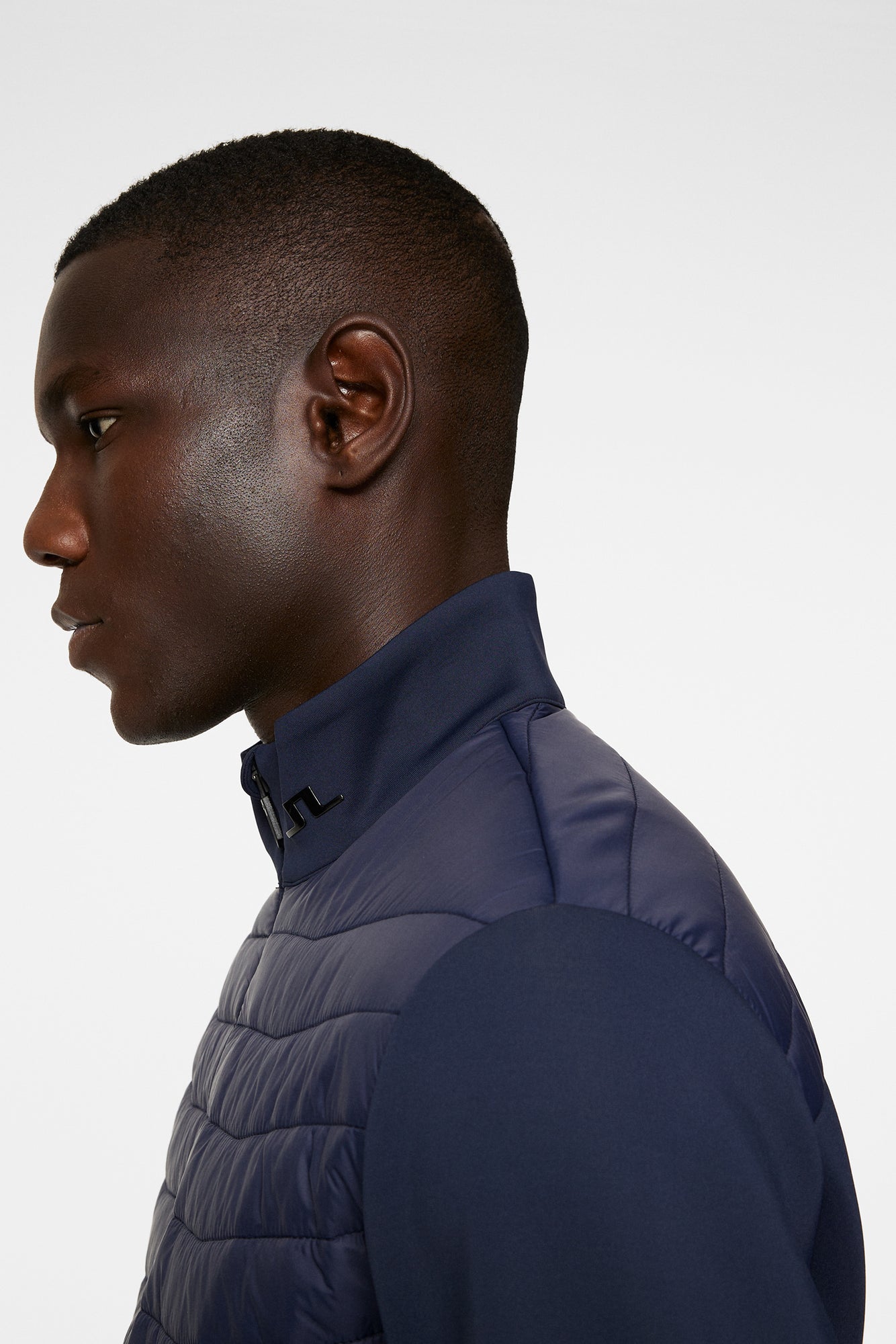 Men | Holden Quilt Hybrid Jacket | JL Navy