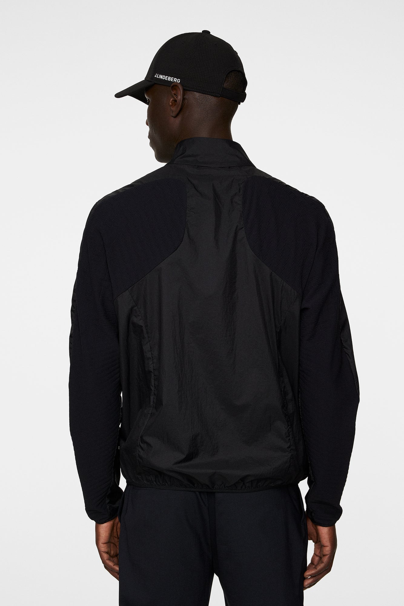 Men | Orson 3D Knit Wind Jacket | Black
