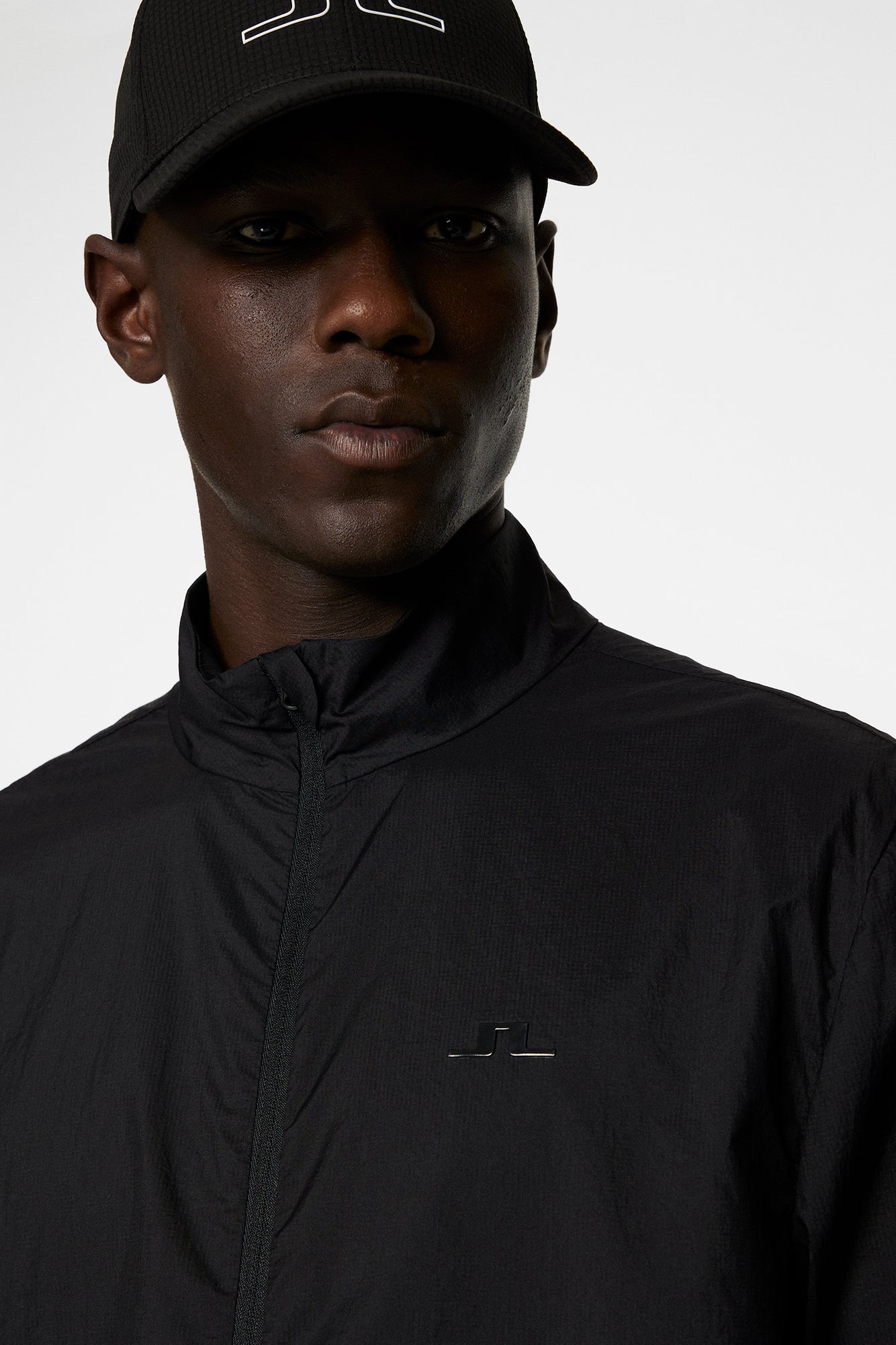 Men | Orson 3D Knit Wind Jacket | Black