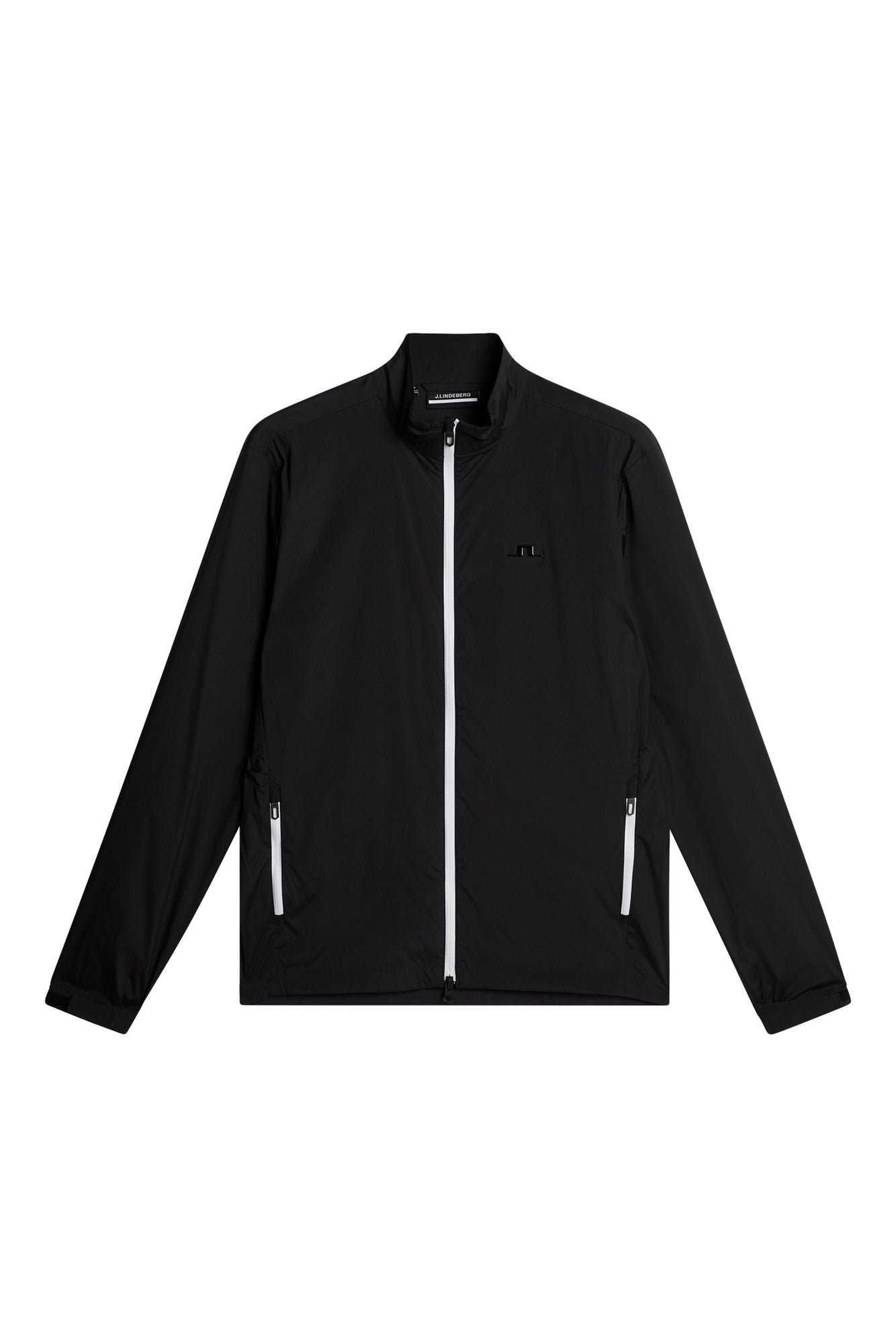 Ash Light Packable Jacket in Black by J.Lindeberg