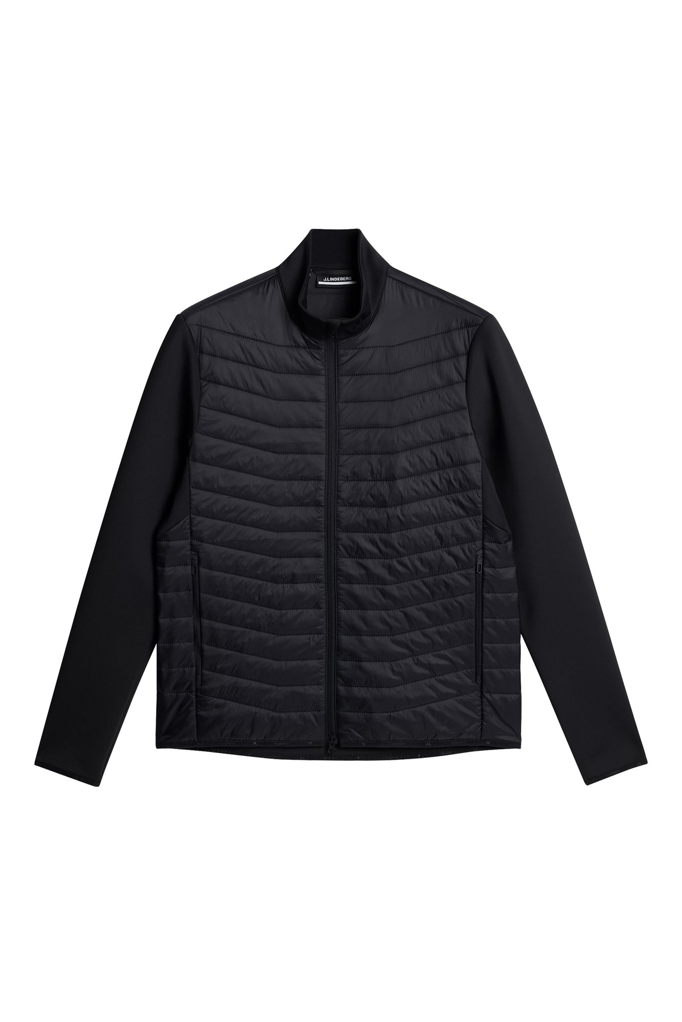 Holden Quilt Hybrid Jacket in Black by J.Lindeberg