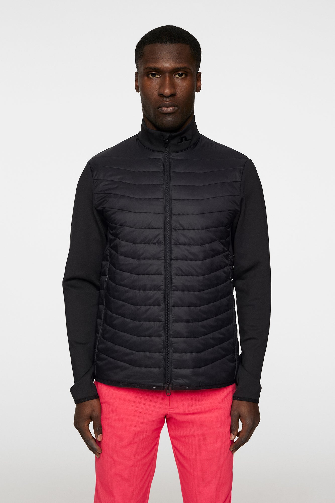 Men | Holden Quilt Hybrid Jacket | Black