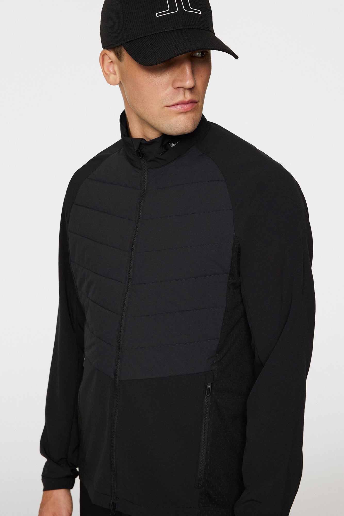 Men | Tech Hybrid Softshell Jacket | Black