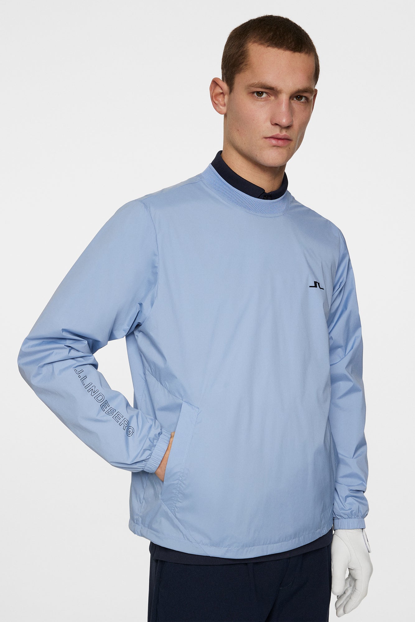 Men | JL Pro Crew Neck Windbreak | Rain Washed