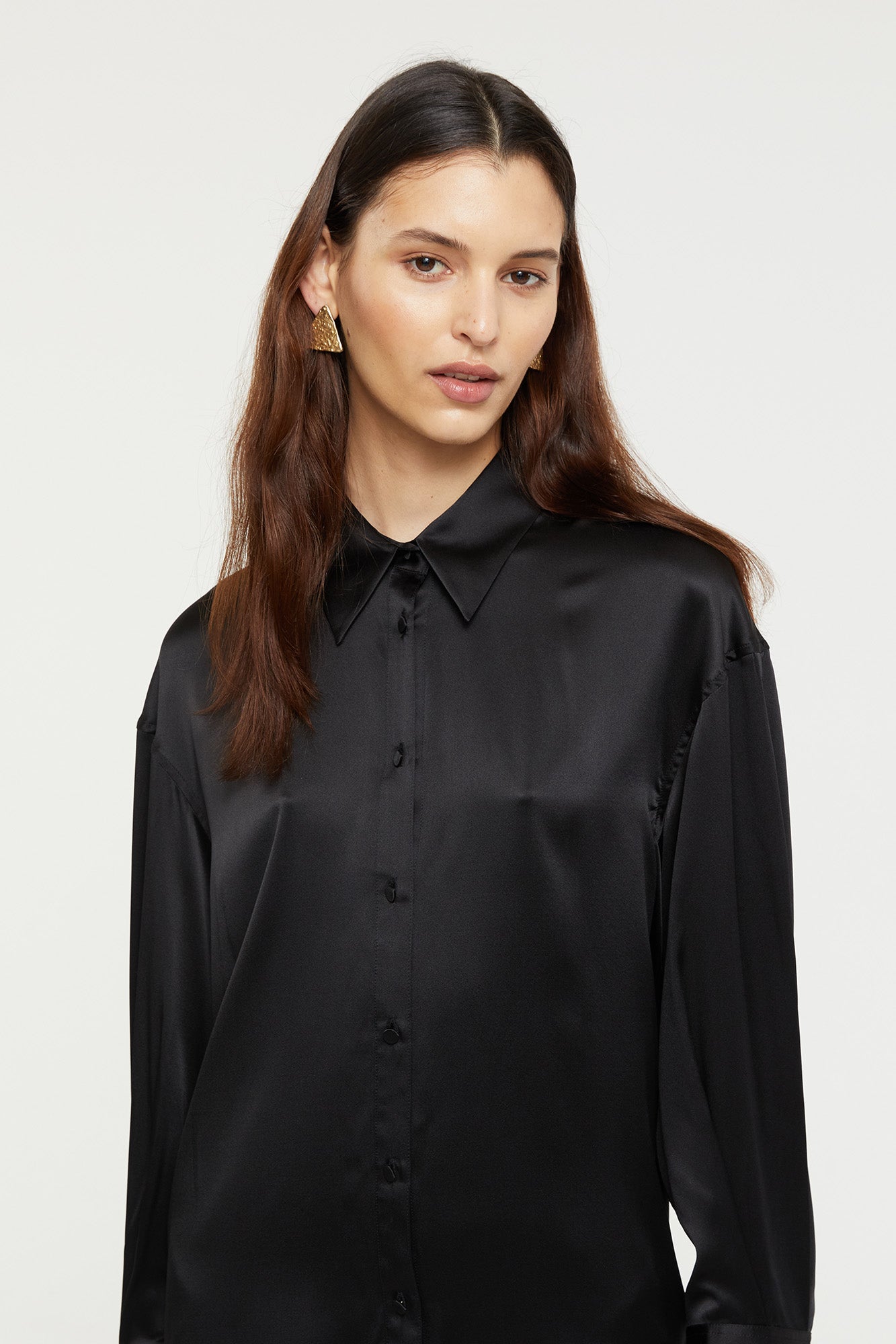 GINIA Iris Shirt in Black